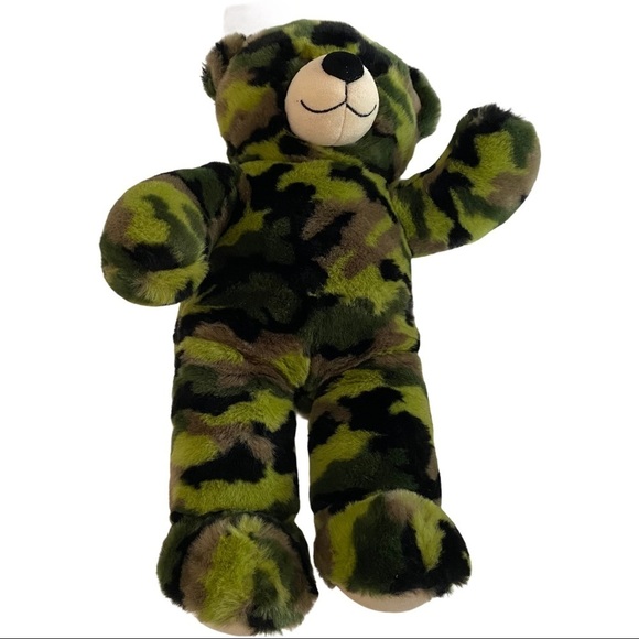 Lot of 2 Build-A-Bears Hearts & Paws & Camouflage - Picture 3 of 10